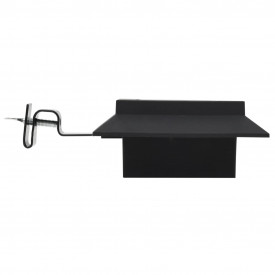 vidaXL Lămpi solare de exterior cu LED, 6 buc, negru, 12 cm, pătrat - Img 4