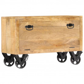 vidaXL Pantofar, 86 x 35 x 55 cm, lemn masiv de mango - Img 11