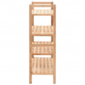 vidaXL Pantofar din lemn masiv de nuc, 69 x 26 x 81 cm - Img 3