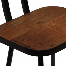 vidaXL Set de bar, 3 piese, lemn masiv reciclat - Img 12