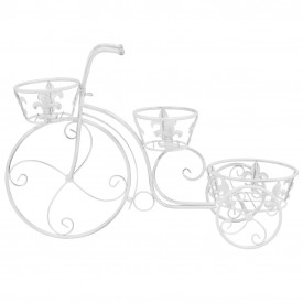 vidaXL Suport de plante model bicicletă, stil vintage, metal - Img 3