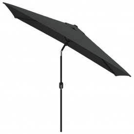 vidaXL Umbrelă de soare exterior, stâlp metal, antracit, 300 x 200 cm - Img 3