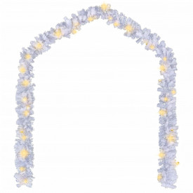 242424 Ghirlandă de Crăciun cu becuri LED, alb, 10 m - Img 2