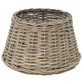 Abajur lampă, natural, 38 x 23 cm, răchită