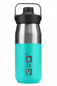 Bidon - termos inox 550 ml wide mouth, cu capac magnetic, turqoise