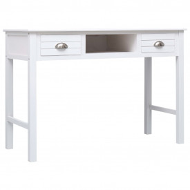 Birou de scris, alb, 110 x 45 x 76 cm, lemn - Img 2