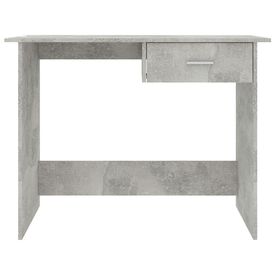 Birou, gri beton, 100 x 50 x 76 cm, PAL - Img 3