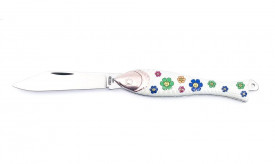 Briceag Mikov Rybicka Fish Knife maner floral pictat manual - Img 2