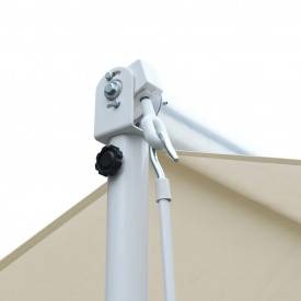 Copertină cu structură independentă, crem, 4 x 3 m - Img 5
