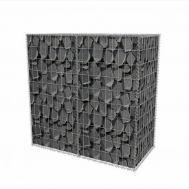 Coș gabion din oțel, 100 x 50 x 100 cm - Img 3