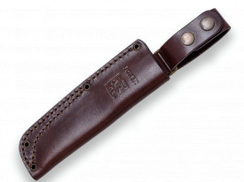 Cutit Joker BS9 Trampero lama 10 cm otel inox, maner din lemn maslin, teaca piele - Img 3