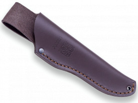 Cutit Joker Flecha cu teaca piele, lama 12.5 cm otel inox, maner corn cerb - Img 3