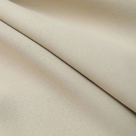 Draperii opace cu cârlige, 2 buc., bej, 140 x 245 cm - Img 3