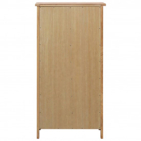 Dulap de pantofi, 76 x 37 x 105 cm, lemn masiv de stejar - Img 4