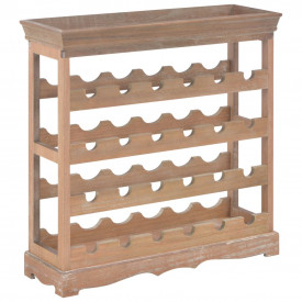 Dulap de vinuri, 70x22,5x70,5 cm, MDF, maro