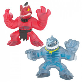 Figurine Goo Jit Zu Dino X-Ray 2 buc Thrash vs Veraptz 41192 - Img 2