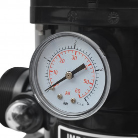 Filtru cu nisip pentru piscine 45,72 cm/460 mm rotund, albastru - Img 5