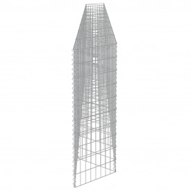Gabion perete, oțel galvanizat, 630 x 30 x 100 cm - Img 6