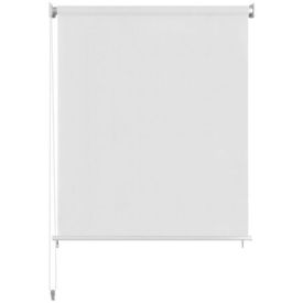 Jaluzea tip rulou de exterior, 160 x 230 cm alb - Img 2