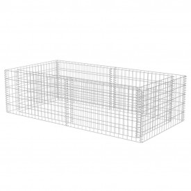 Jardinieră gabion 180 x 90 x 50 cm - Img 2