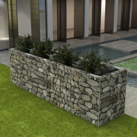 Jardinieră pentru plante, oțel, 360x90x100 cm