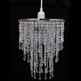 Lampă de tavan cu cristale 22,5 x 30,5 cm