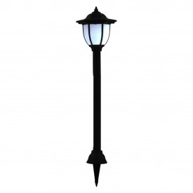 Lămpi solare de exterior cu LED, 3 buc, negru - Img 4