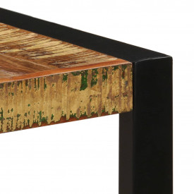 Masă de bucătărie, 140x70x75 cm, lemn masiv reciclat - Img 5