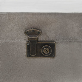 Masă de cafea, MDF și aluminiu, 102x51x47,5 cm - Img 6