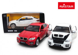 Masina macheta Die Cast 1:24 BMW X6, Alb, 41500 - Img 2