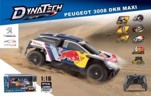 Masina Rc 1:16 2.4Ghz R/C High Speed Peugeot 3008 Dkr Maxi Pcdhtrc10346 - Img 2