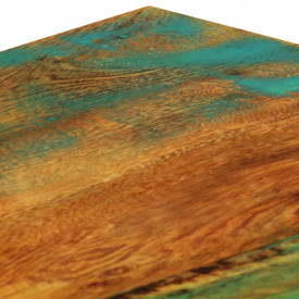 Măsuță de cafea, 100 x 60 x 35 cm, lemn masiv reciclat - Img 5