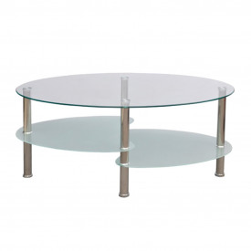 Măsuță de cafea cu design exclusivist, alb - Img 2