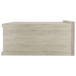 Noptiere suspendate, 2 buc., stejar sonoma, 40x30x15 cm, PAL - Img 5