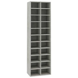 Pantofar, gri beton, 54x34x183 cm, PAL