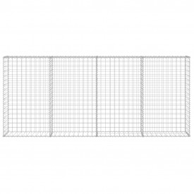 Perete gabion cu capace, oțel galvanizat, 200x20x85 cm - Img 4