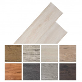 Plăci de pardoseală, PVC, 5,26 m², stejar clasic alb - Img 8