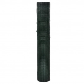 Plasă gard cu izolație PVC 1 m x 10 m, ochi 16 x 16 mm - Img 2