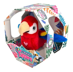 PLUS INTERACTIV HAPPY YAPPERS PAPAGAL ROSU JAPHY9590-9594