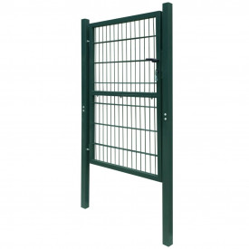 Poartă 2D pentru gard (simplă) 106 x 190 cm, verde - Img 3