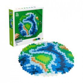 Puzzle cu numere Plus PlusPamantul 800 piese 3914 - Img 2