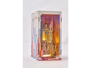 Revell Lumi Miniaturale Realizate Manual Pentru Asamblare New York - Book Nook Rev00540 - Img 2