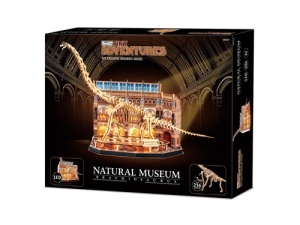 Revell Modele Functionale Din Lemn Pentru Asamblare Tiny Adventures - Natural Museum Brachiosaurus Sk Rev00619 - Img 4