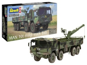 Revell Vehicul Militar Man 10T Milgl 8X8 Truck Rev03367