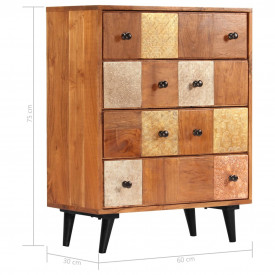 Scrin, 60 x 30 x 75 cm, lemn masiv de acacia - Img 8