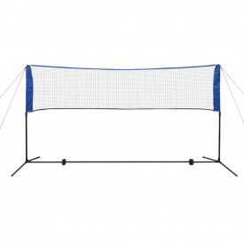 Set fileu de badminton, cu fluturași, 300x155 cm - Img 3