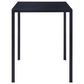 Set mobilier de bucătărie, 7 piese, gri - Img 3