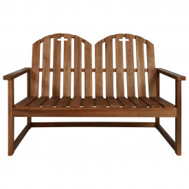 Set mobilier de grădină, 4 piese, lemn masiv de salcâm - Img 2