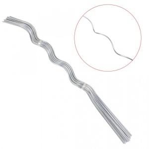 Spirale pentru suport plante, 20 buc., 110 cm, oțel galvanizat - Img 2