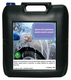Spuma activa igienizanta pentru interior-exterior caroserie Arca Lux, Bidon 20L